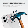 thumbnail image 2 of Mica De Cámara Cristal Deluxe Para iPhone 11/12 Mini, Rosa Vidrio Templado 2mm, Protector De Lente Antirayaduras, Alta Claridad, Fácil Instalación, 2 of 6