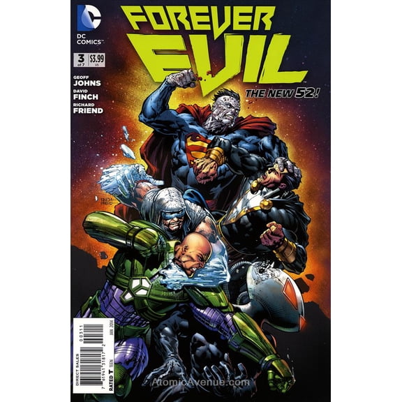 Forever Evil #3 VF ; DC Comic Book