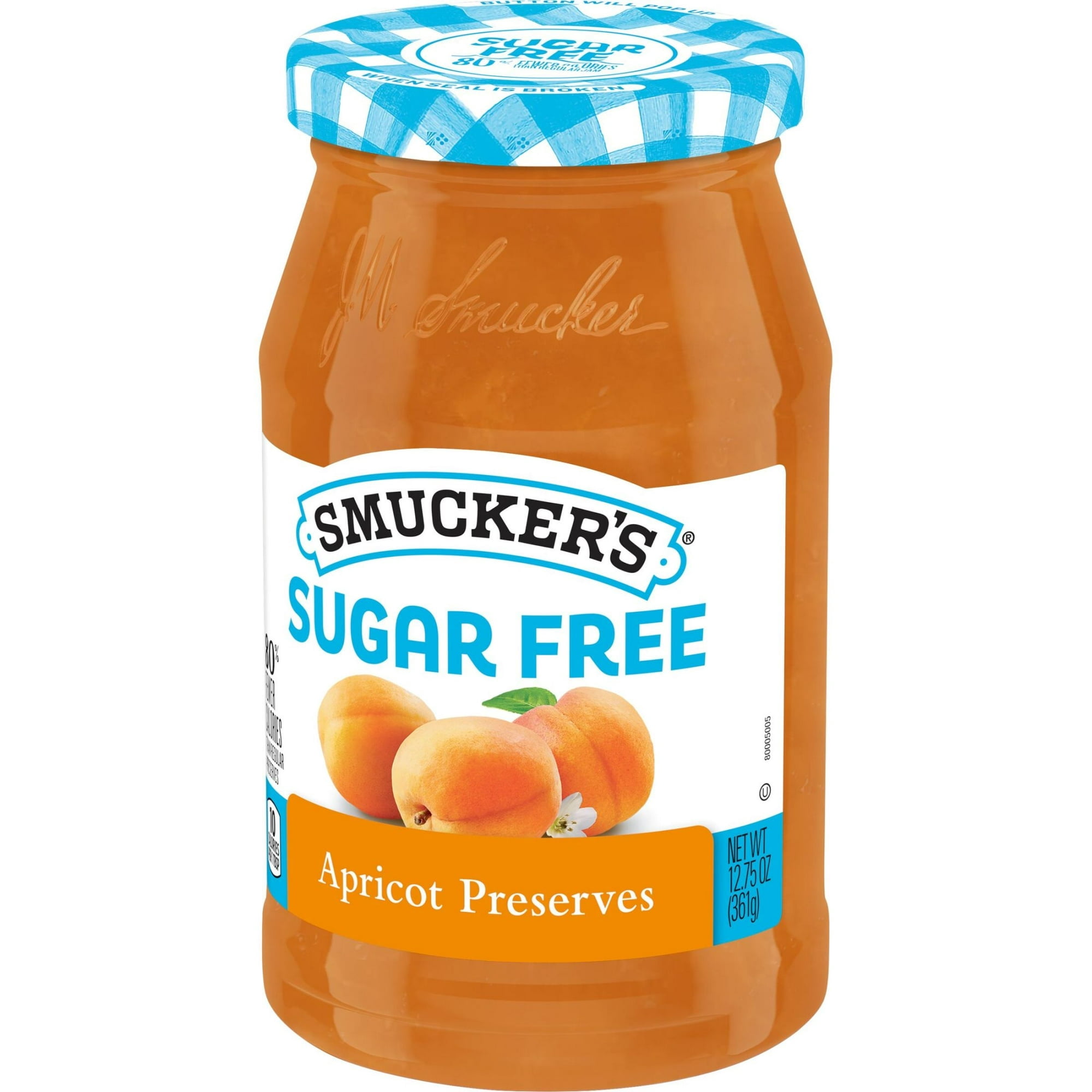 Smucker's Sugar Free Apricot Preserves, 12.75 oz