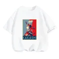 thumbnail image 3 of Camiseta de Naruto para niños, ropa informal de verano con dibujos animados de Sonic Goku, de manga corta, para niños de 3 a 14 años, camiseta de Kakashi, ropa para adolescentes y niñas, 3 of 5