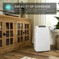 thumbnail image 2 of Best Choice Products 14,000 BTU Portable Air Conditioner Cooling Unit w/ Remote Control, Window Kit, 650 SqFt Capacity, 2 of 7