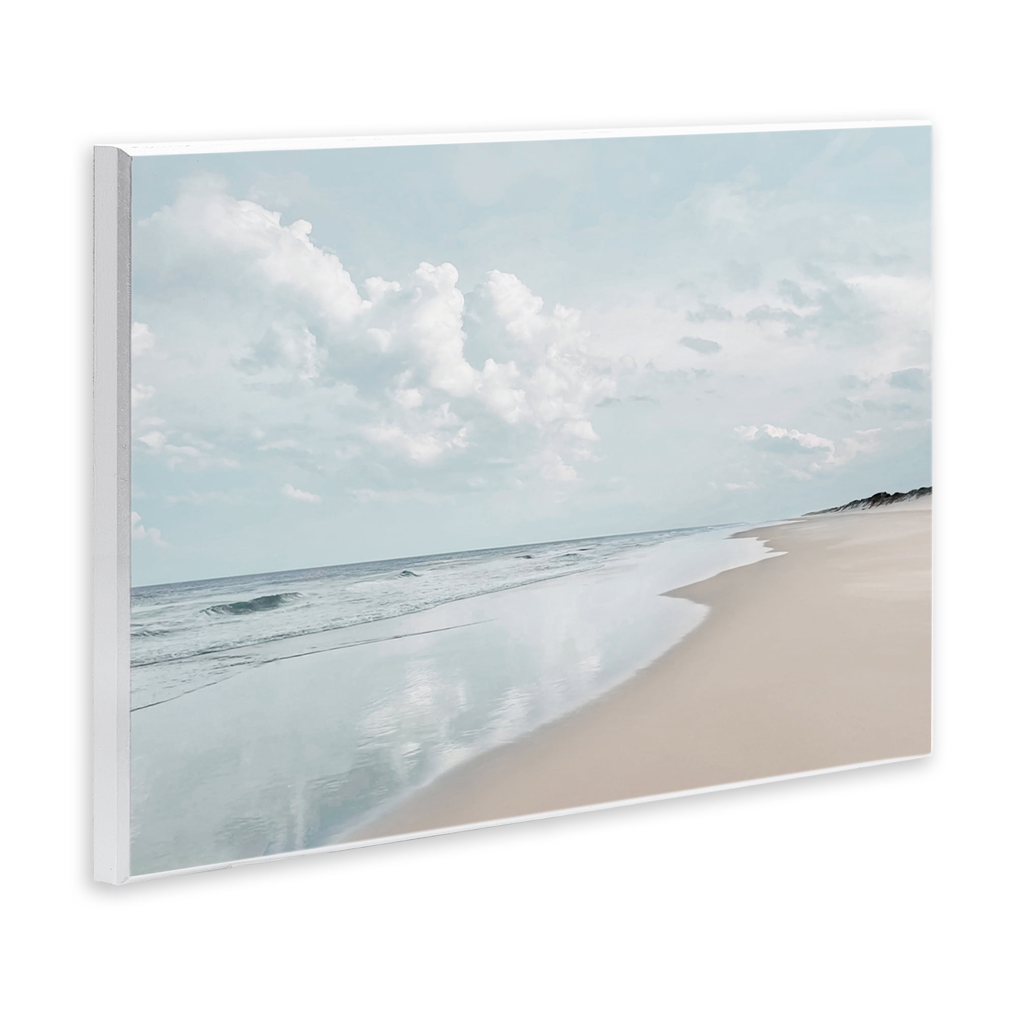 Stupell Industries Endless Beach View Nautical & Beach Photography Unframed Art Print Wall Art, 15 x 10