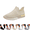 Khaki, variant on Womens Sneakers Platform Fashion Slip On Walking Shoes Breathable Running Shoes Lightweight Casual Breathable Knit Mesh Low Top Gym Shoes Flat Non Slip Workout Shoes Play Sneakers Black