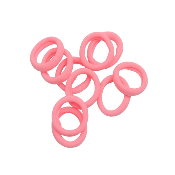 Sonducket 20 piezas de banda para el cabello estilo preppy decorativa sin enganches coleta titular pelos cuerda Bobbles Scrunchie para mujeres Accesorios Accesorio para el cabello Rosa fluorescente Sonducket AP010531-13