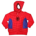 thumbnail image 1 of Spiderman Little Boys Hoodie (4T) Red, 1 of 2