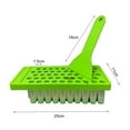 thumbnail image 5 of 1 Set Lip Balm Filling Tray Sturdy Construction Anti-deform Plastic DIY Handmade Lip Gloss Making Tray Spatula Set for Home, 5 of 7