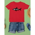 thumbnail image 3 of Shark, Brother Lettering T-Shirt Juniors -Smartprints Designs,  Medium, 3 of 4