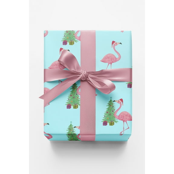 Caroling Coral Flamingos