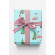 Caroling Coral Flamingos