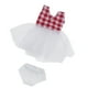 thumbnail image 4 of Adorable 1/12 Doll Mini Ropa Interior para OB11 Doll Dress Up Accesorio - rojo, tal se describe Sunnimix Ropa interior de falda de muñeca de niña, 4 of 8