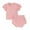 Pink, variant on Bagilaanoe 2pcs Newborn Baby Girl Shorts Set Short Sleeve T Shirt Tops + Shorts 6M 12M 18M 24M Infant Casual Summer Clothes