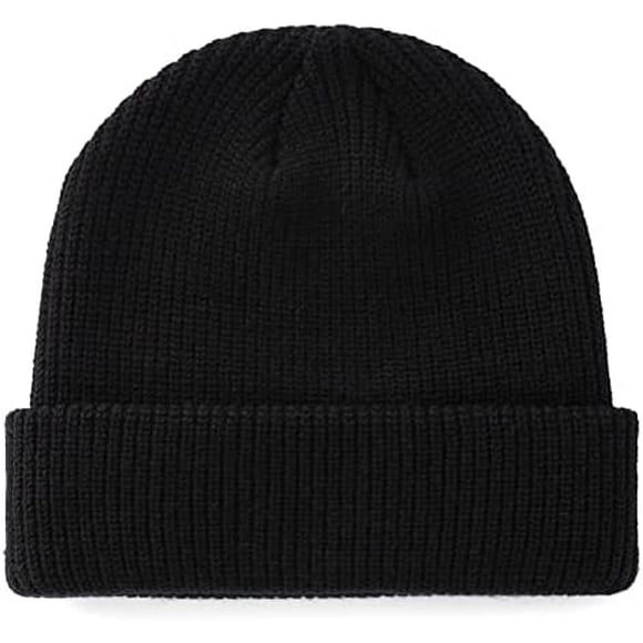 yeuweold Classic Men's Warm Winter Hats Acrylic Knit Cuffed Beanie Cap Daily Beanies Watch Hat
