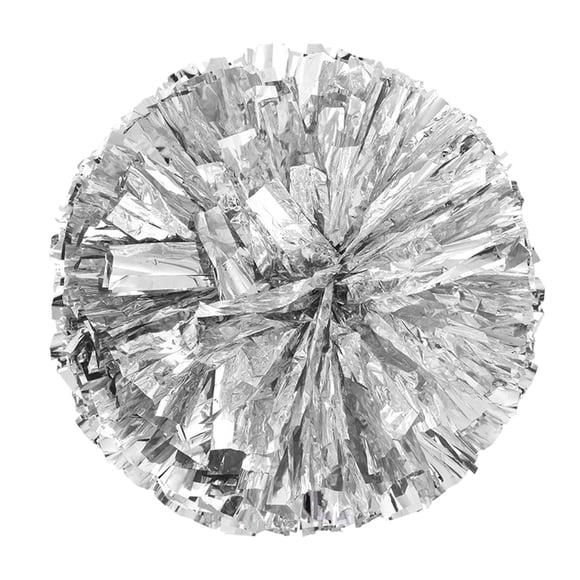 Fleurs de Cheerleading Portatives pour Événements et Fêtes, pour Activités Sportives, Design Léger et Coloré avec Double Boucle pour Doigts, Forme Ronde pour Soutien des Joueurs et des Spectateurs, 2 Pcs