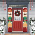 thumbnail image 4 of Matsuzay Navidad Cascanueces soldado Banner Navidad puerta pareado fiesta decoración adornos Kits de decoración para fiestas No.05 Matsuzay HA002106-05B, 4 of 6
