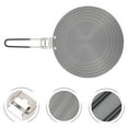 thumbnail image 3 of 1 Pce Assiette de Pot Durable pour Cuiseur avec Poignée (Noir), 3 of 8