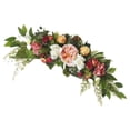 thumbnail image 1 of facefd Realistic Wedding Arch Flowers Floral Garland for Spring Ceremony Home Decor, 1 of 5