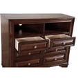 thumbnail image 6 of Glory Furniture LaVita 6 Drawer TV Stand in Cappuccino, 6 of 8