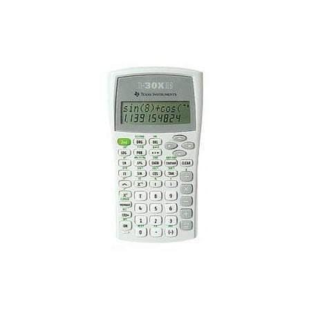 Texas Instruments TI-30X IIB - Scientific calculator - USB - 10 digits + 2 exponents - battery