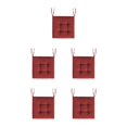 thumbnail image 1 of Toystoory Cojín para asiento de silla: experiencia de asiento cómoda y duradera Cojines para silla suaves y cómodos rojo vino Type2 NO2, 1 of 6