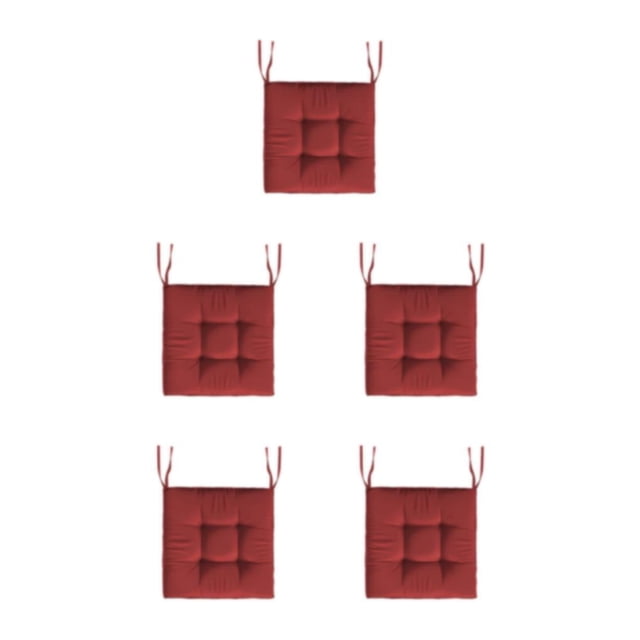 Toystoory Cojín para asiento de silla: experiencia de asiento cómoda y duradera Cojines para silla suaves y cómodos rojo vino Type2 NO2