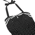 thumbnail image 4 of Generic 1950 Style Dresses for Women Vintage 50's Halter Dresses Retro Gingham Polka Dot Pin Up Dresses, 4 of 7
