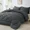Dark Gray, variant on 3pcs Blanket Set, 260gsm Ultrafine Fiber Thick Blanket, Christmas Gift, Twin Bed Sheet 220x240cm, All-Season Warm Filling, Puffed Quilt #GLOBAL PICKS