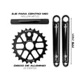 thumbnail image 5 of Centro MID Para Bicicleta BMX Dragon Bikes 175mm Disco Aluminio 25 Dientes, 5 of 5