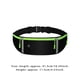 thumbnail image 5 of Greeniant Riñonera impermeable para correr, Jogging, riñonera reflectante para pescar, para correr, tarjeta de efectivo, caminar, monopatín para mujer Mochilas de mochilero Gris Greeniant OD023115-05, 5 of 6