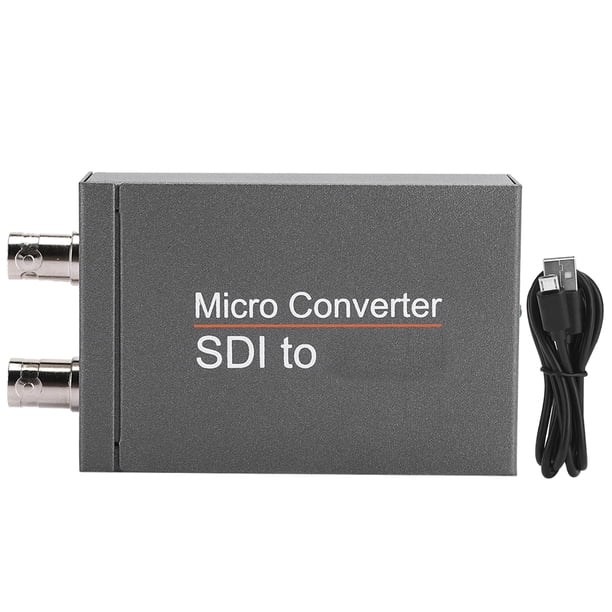 Convertidor Mini HD SDI a HD/3G-SDI compatible con adaptador de señales de salida de bucle Local 1080P