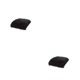 thumbnail image 1 of Moyic Fundas para cojines de asiento de lana Estera para silla Taburetes Cojín Forma cuadrada Espesar Antideslizante Textil a prueba de Negro 40X40cm 2Conjunto, 1 of 1