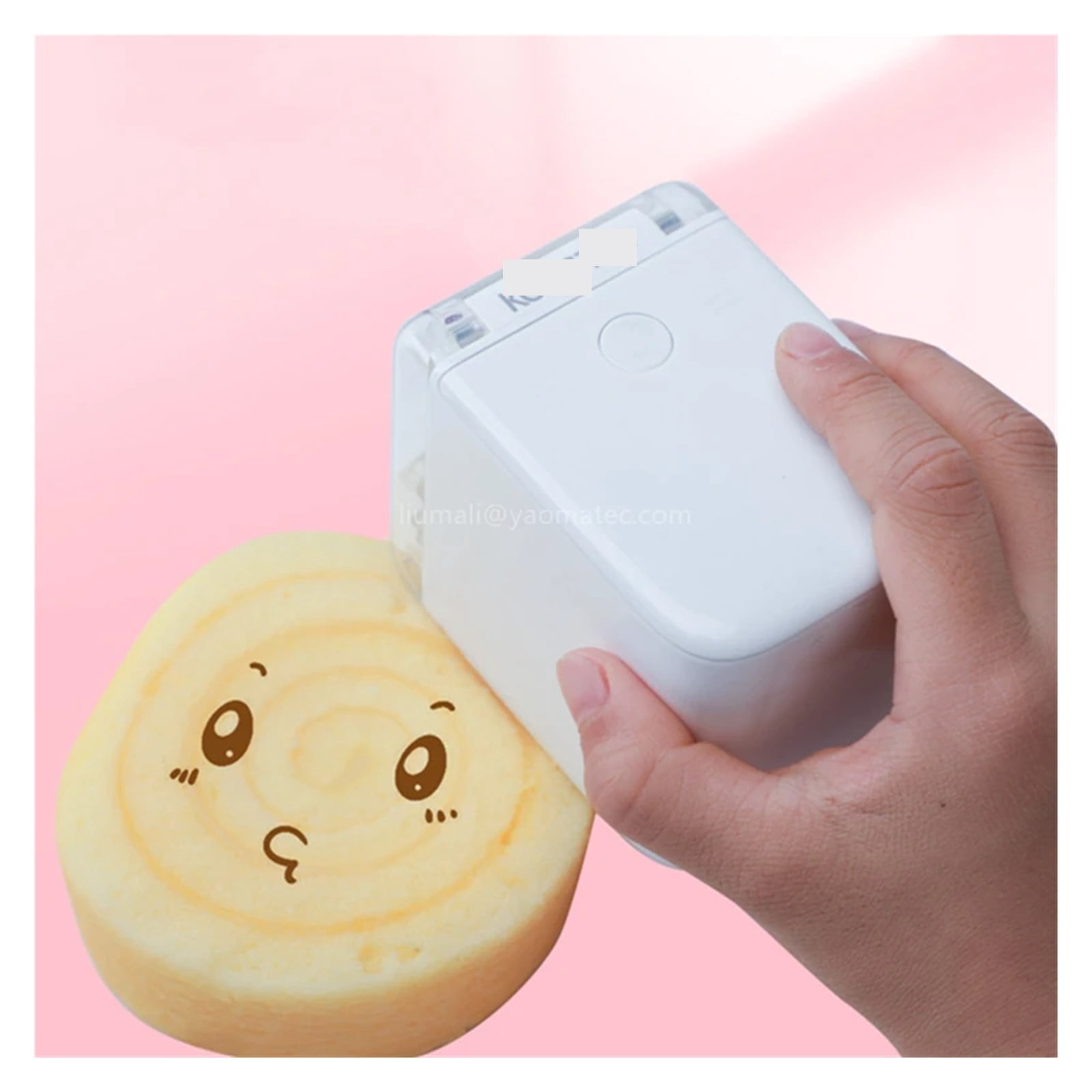 Coffee Bread Handheld Inkjet Printer Handheld Edible Food Printer In Biscuit Bread Cake Coffee Latte Baking Printer