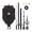 Style7, variant on Yammee Pendulum Clock Movement Mechanism Kits Motors for Wall Clock Repair Part with Hands Easy Installation Shafts Length 13mm