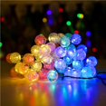thumbnail image 3 of Bewildely Luz al aire libre de la secuencia de la bola de hadas del partido solar de la bola de 50 LED para el jardín del patio Iluminación y accesorios vistoso Bewildely HA024461-02, 3 of 5