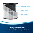 thumbnail image 4 of BISSELL MYair Pro Filtre de Remplacement HEPA et Carbone, 3069, 4 of 5