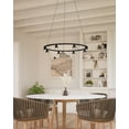 thumbnail image 2 of CH19933-BN-Kuzco Lighting-Dune - 41W LED Chandelier-3.13 Inches Tall and 33.25 Inches Wide-Brushed Nickel Finish, 2 of 4