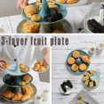 thumbnail image 1 of High Quality Creative 3 Layer Fruit Bowl Living Room Cake Rack Home, 1 of 1