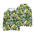 thumbnail image 6 of Bingfone Football Doodle Men's Drawstring Hoodie Long Sleeve Pocket Sweatshirts-X-Large, 6 of 6