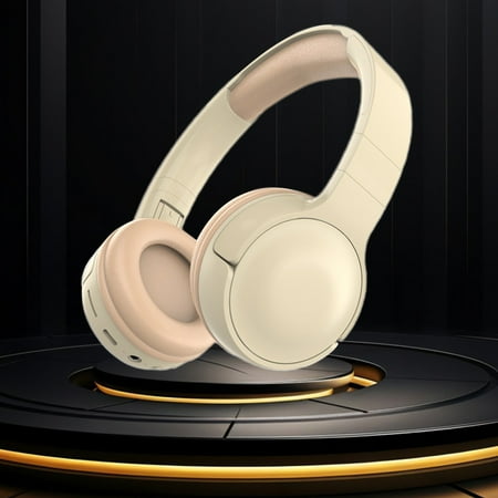 RBCKVXZ Gaming Headset Bluetooth Wireless Earphones Bluetooth 5.0 Long Range HiFi Sound Quality Gaming Listening to Music Sports Earphones Birthday Gifts Khaki