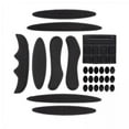 thumbnail image 1 of koolsoo 2x27pcs/Set Bike Helmet Padding Kits Helmet Liner Chin Strap Foam Pads Black, 1 of 9