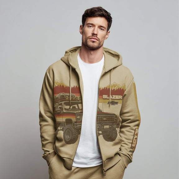 Chevy "Blazer" Men's & Big Men's Hooded Sweatshirt, Sizes XS-5XL