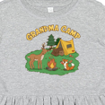 thumbnail image 4 of Inktastic Grandma Camp with Camping Animals Girls Toddler Dress, 4 of 5