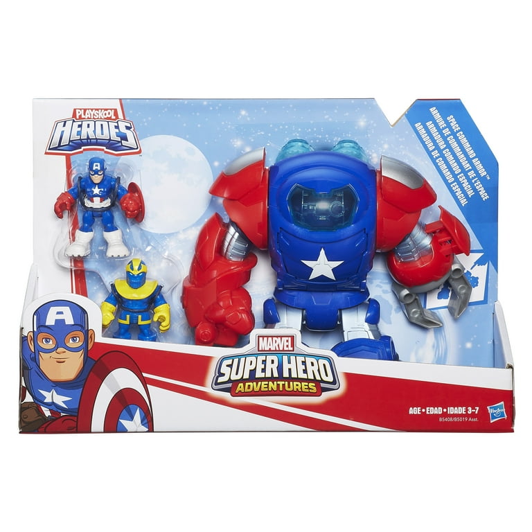 Playskool heroes super hero store adventures space command armor