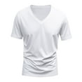thumbnail image 5 of lmcalzta Gym T Shirts for Men Short Sleeve V Neck Workout Shirts Breathable Loose Lightweight Athletic Tshirts, 5 of 9