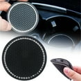 thumbnail image 1 of HUASHENG Car Cup Holder Cup Holder Insert Car Interior Accessories 2.75 Inch Silicone Anti Slip Car, 1 of 1
