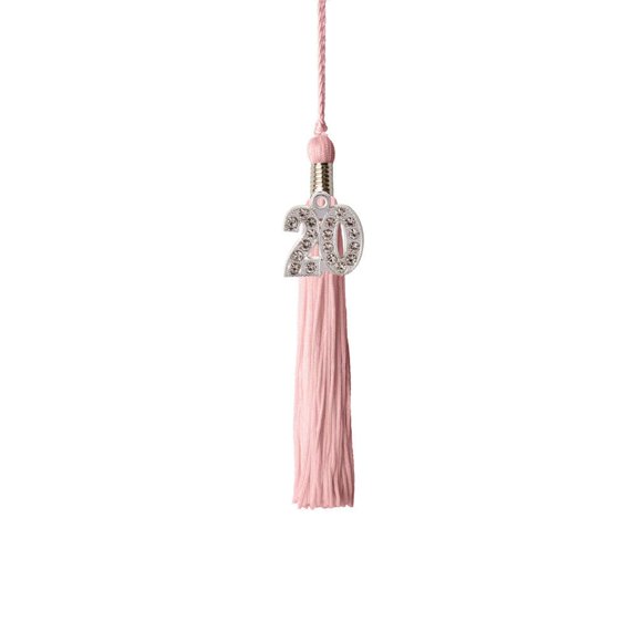 Class Act Graduation Maternelle Frange de Collation des Grades - 2020 - Bling Charm - 1 Couleur, Rose