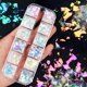 thumbnail image 1 of 12 Grids Pink Love Heart Nail Art Glitter Sequins Valentine Decoration Butterfly Star Round Flakes Manicure Supplies Accessories, 1 of 4