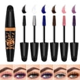 thumbnail image 5 of Volumizing Mascara Curling, Tubing Mascara Waterproof Colored Lash Makeup Hypoallergenic Smudge Proof Long Lasting Curl Black Halloween Makeup, 5 of 7