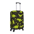 thumbnail image 3 of Naloa Cute Cartoon Dinosaurs Green Silhouette Elastic Suitcase Protector, Travel Suitcase Protector Cover Fits 18-32in Suitcase - Large, 3 of 9