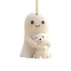 thumbnail image 2 of Fiudx Colgante de Perro Fantasma de Halloween, Adorno Acrílico Espeluznante, Material Duradero, Decoración Única para El Hogar, Decoración para Fiestas de Halloween, Opciones de Exhibición Versátiles, 2 of 2