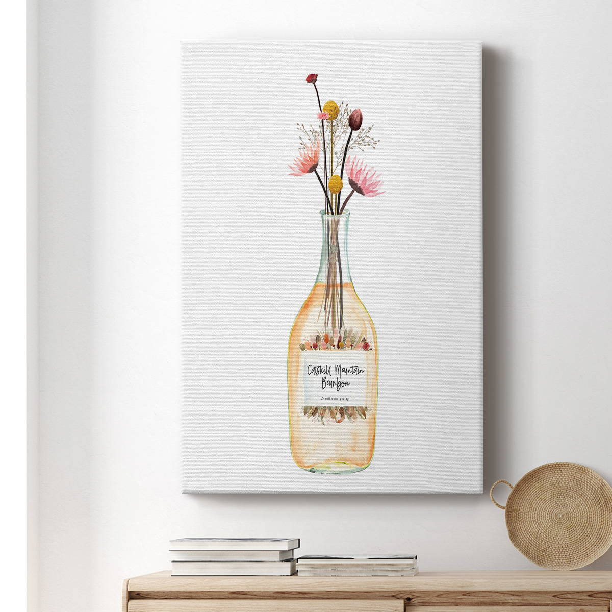 Catskill Mountain Bourbon Premium Gallery Wrapped Canvas - Ready to Hang